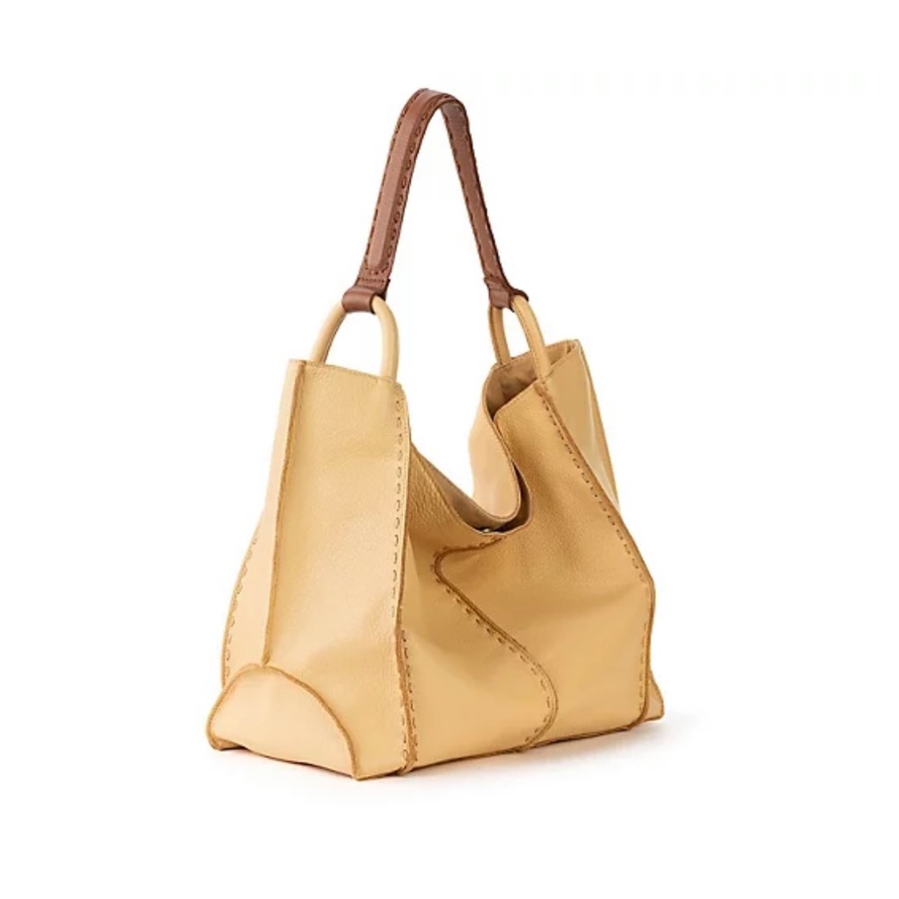 The Sak Los Feliz Large Leather Tote Bag Buttercup 💛
